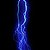 A vertical lightning strike (50 frames)